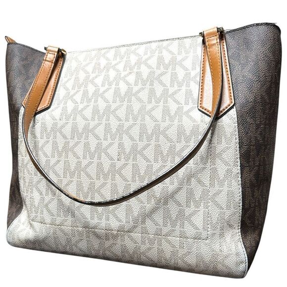 MICHAEL KORS 3 Bag Lot Bundle of MK Designer Leather Purses Tote Satchel Shoulde - Picture 8 of 15